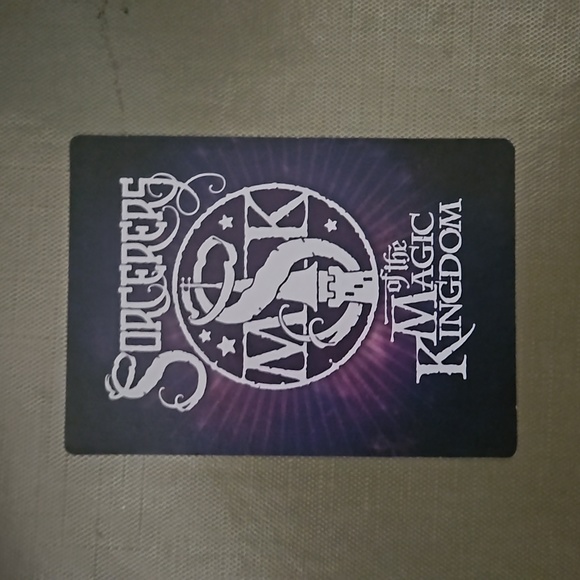 Maurice's Woodchopper Sorcerer's of The Magic Kingdom Card - Picture 2 of 2